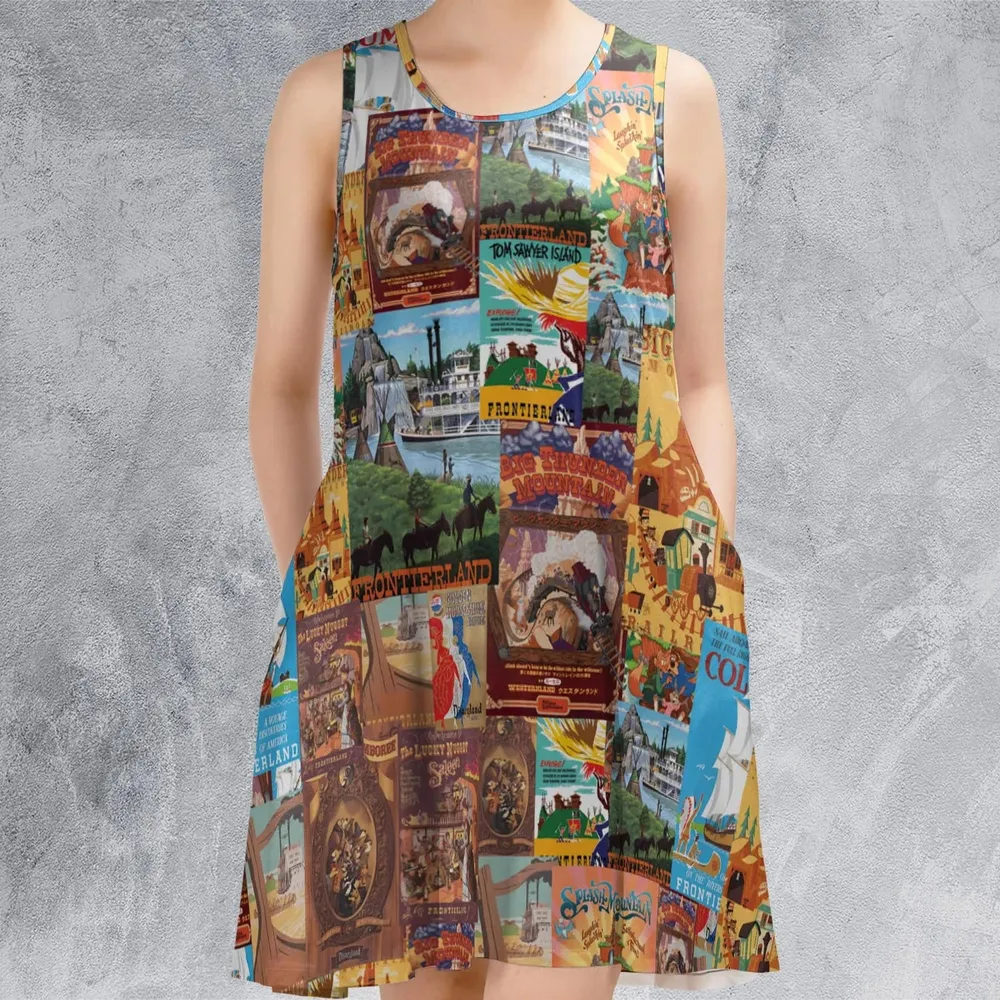 Big Thunder Mountain Frontierland Sleeveless Dress - 2
