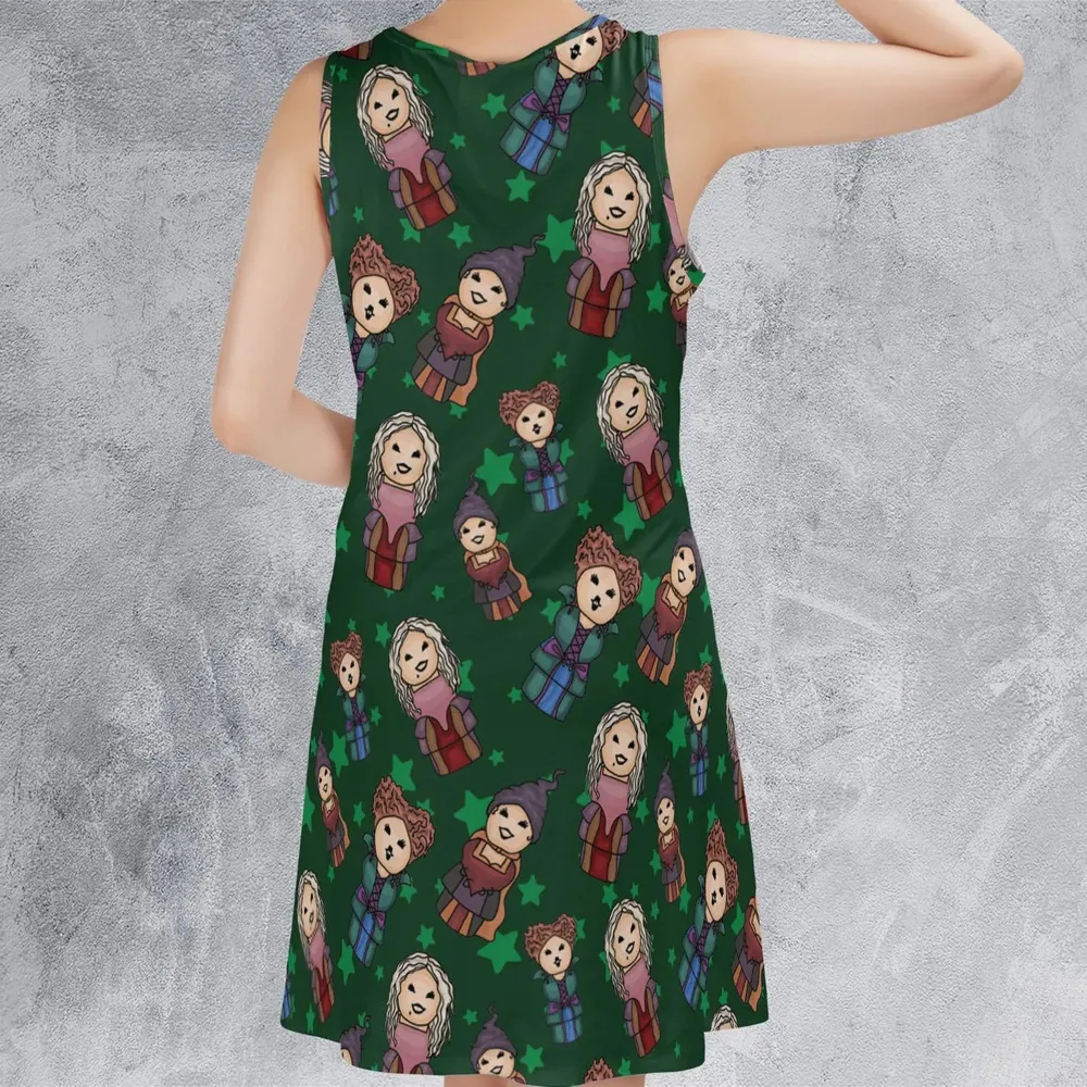 Hocus Pocus Little Witches Sleeveless Dress - 3