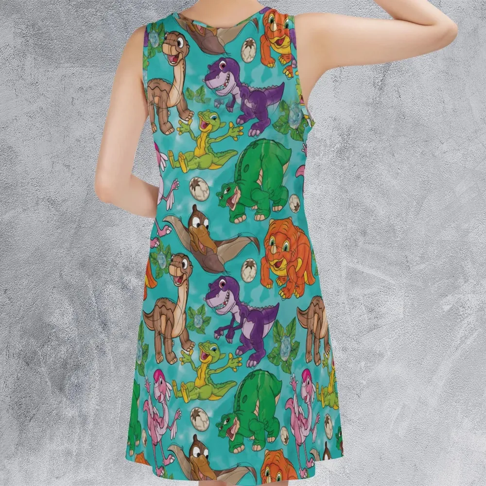 Squad Goals The Land Before Time Sleeveless Dress - 3