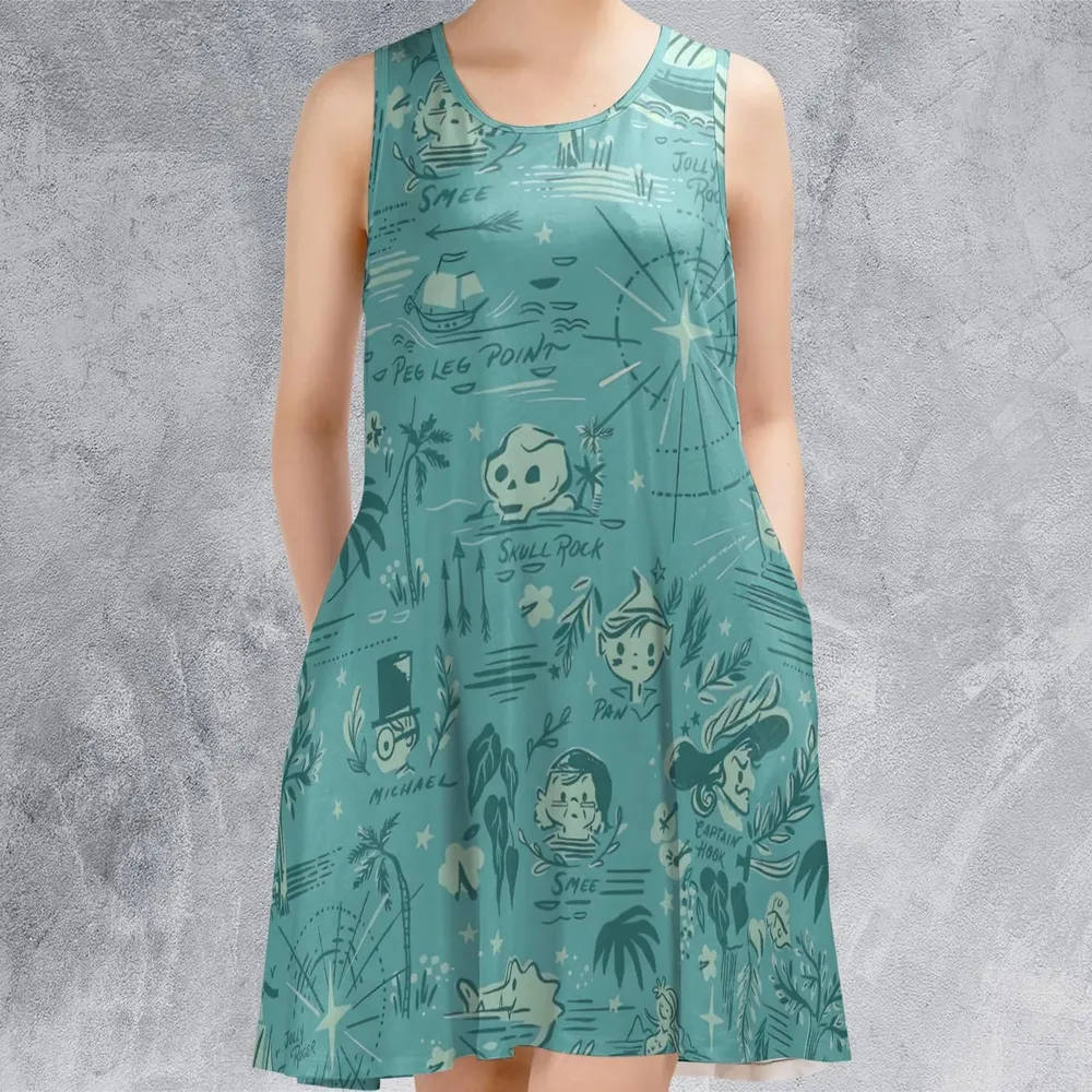 Forever Neverland Peter Pan Sleeveless Dress - 2