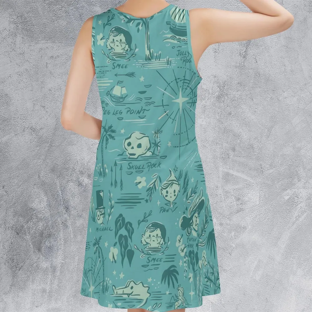 Forever Neverland Peter Pan Sleeveless Dress - 3