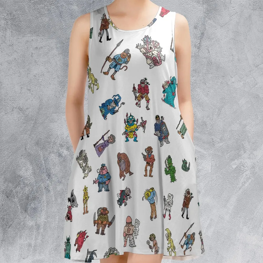 Characters Of Scumby Sleeveless Dress - 2