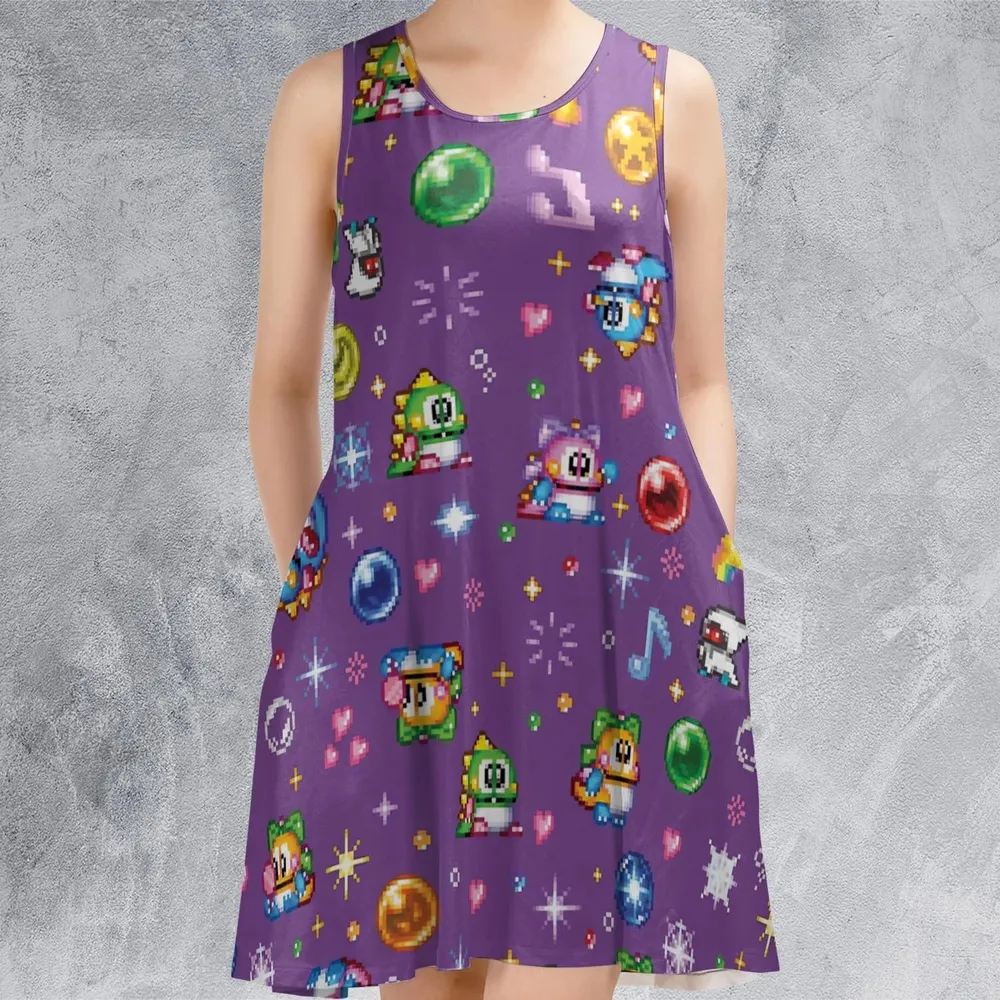 Bubble Bobble Classic Sleeveless Dress - 2