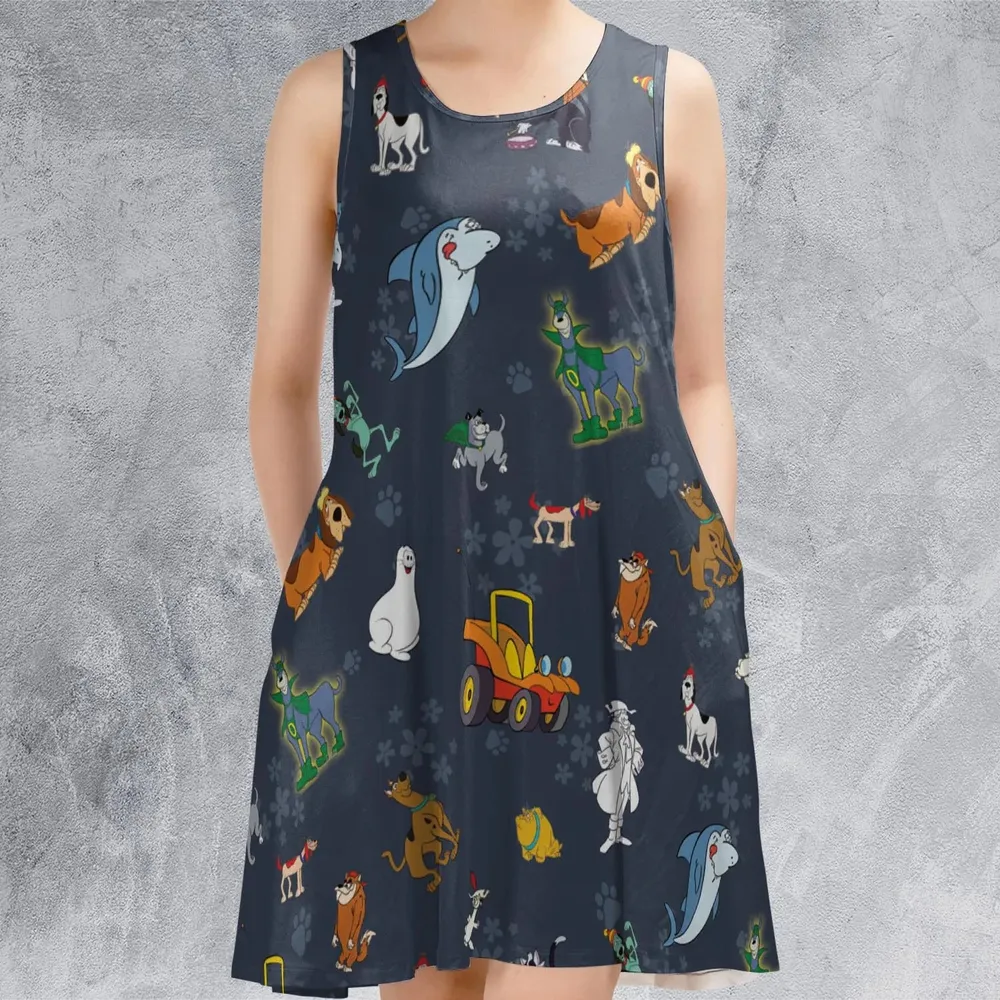 HB Scooby Clones Sleeveless Dress - 2