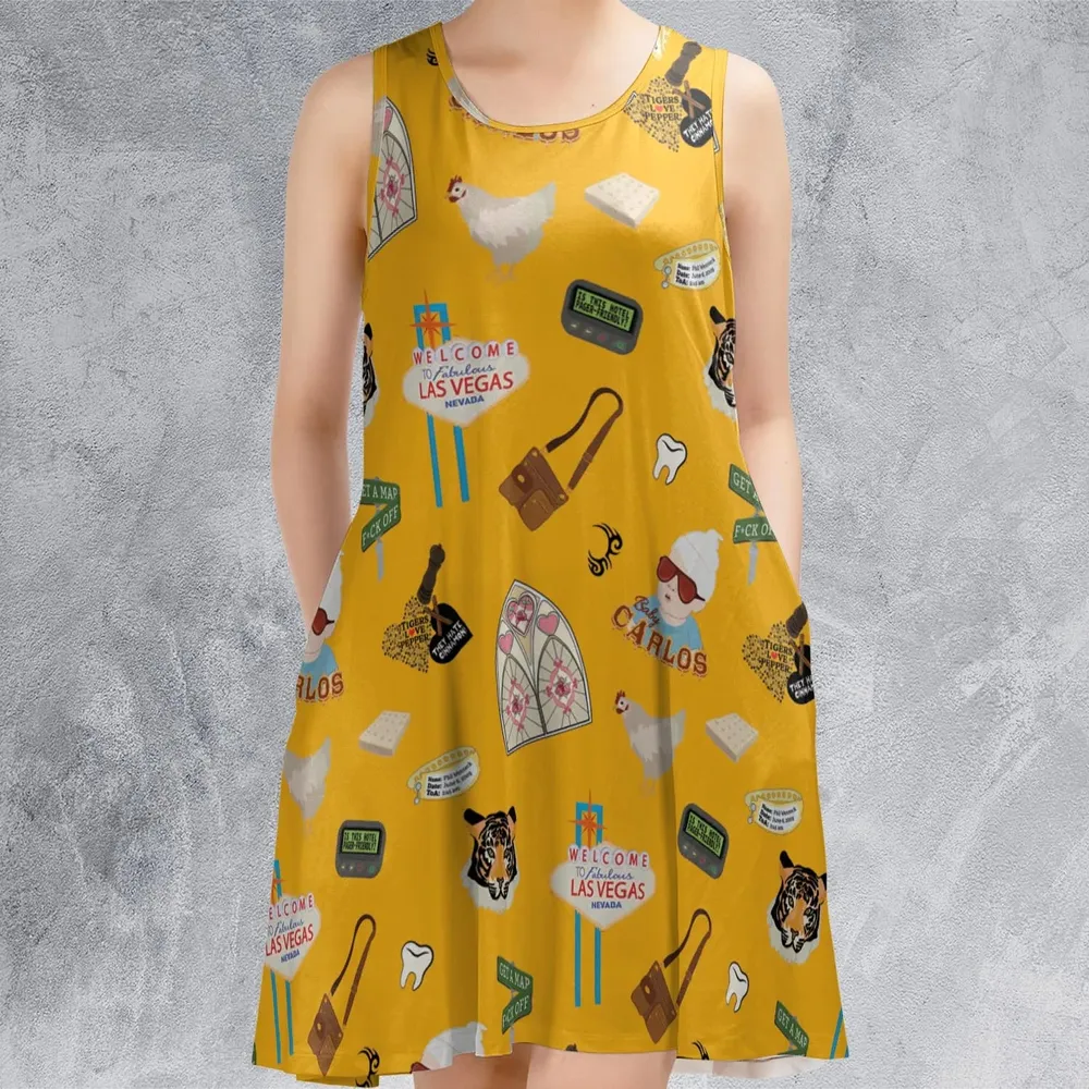 Where's Doug The Hangover Sleeveless Dress - 2