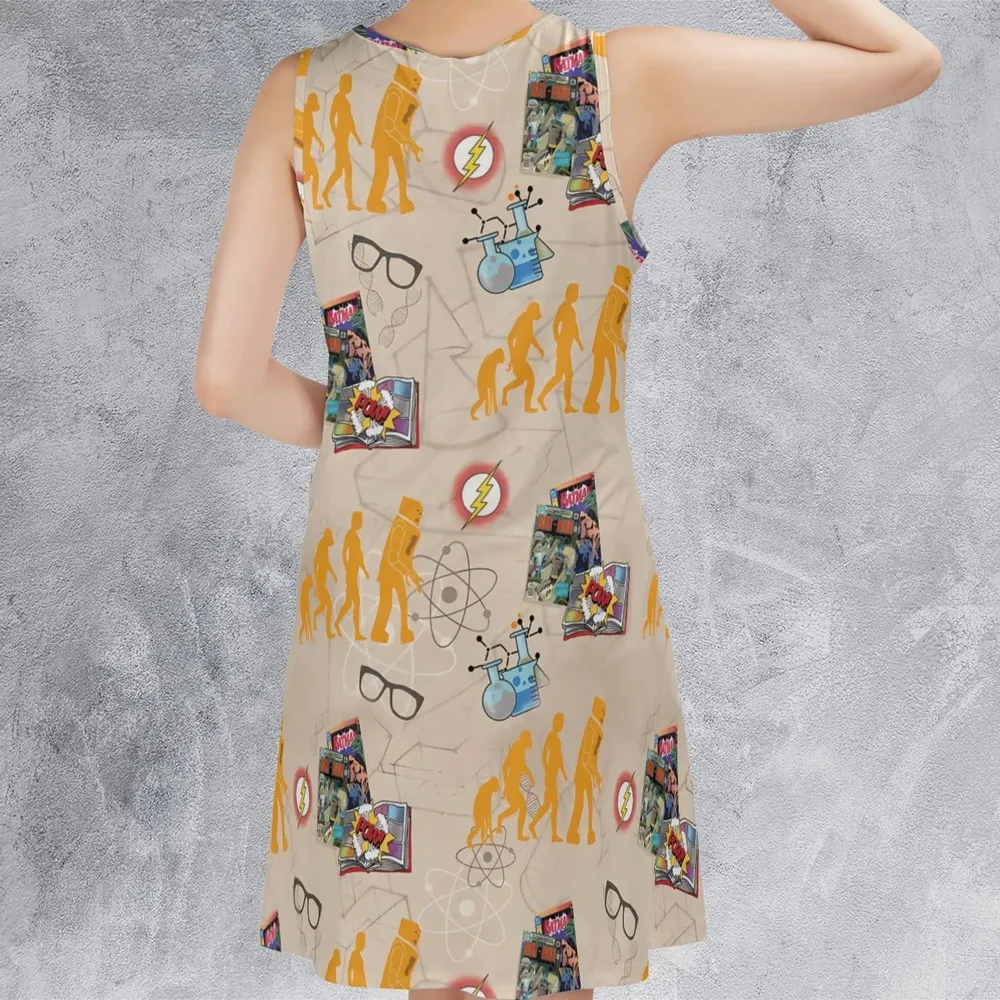 Geek Alert The Big Bang Theory Sleeveless Dress - 3