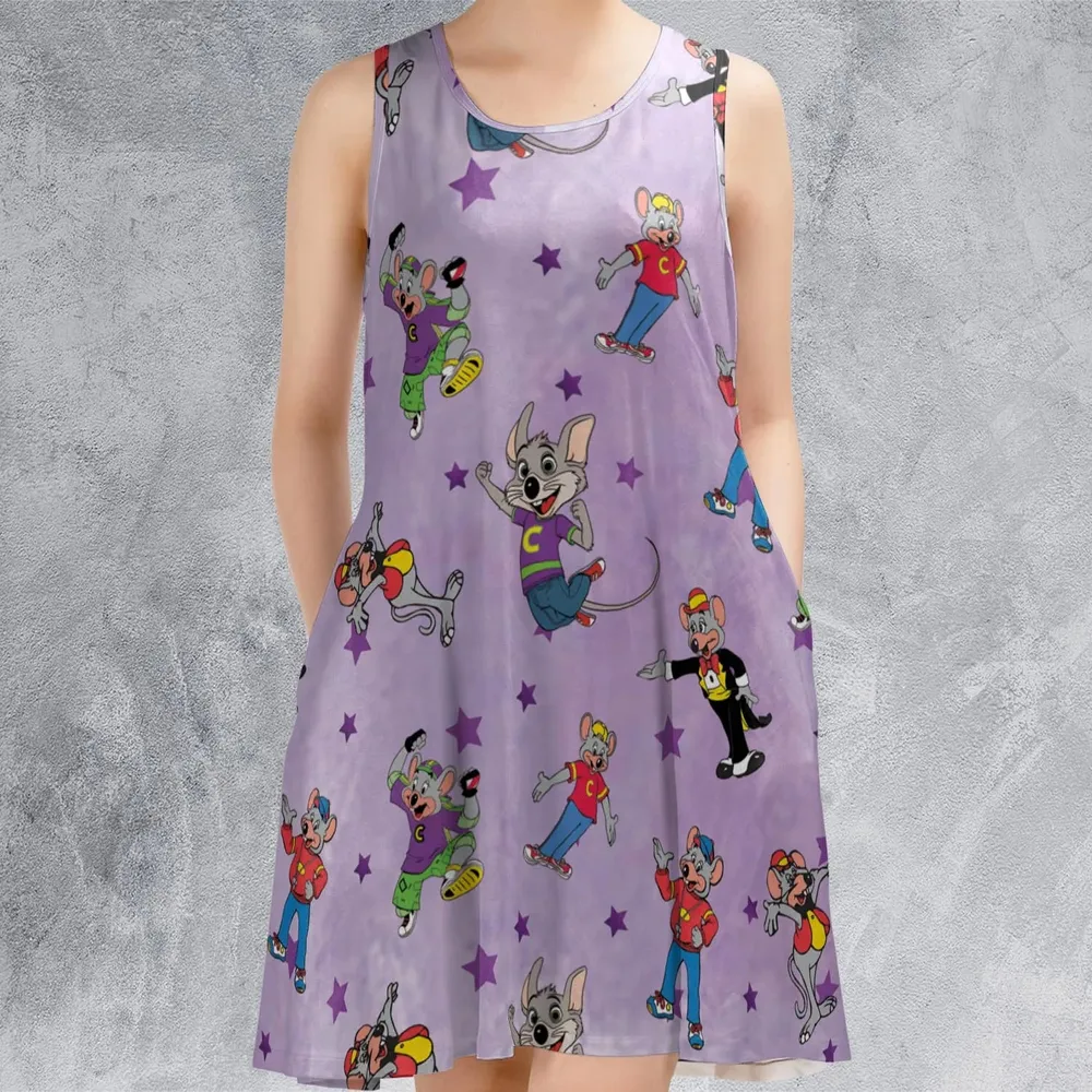 History Of Chuck Sleeveless Dress - 2