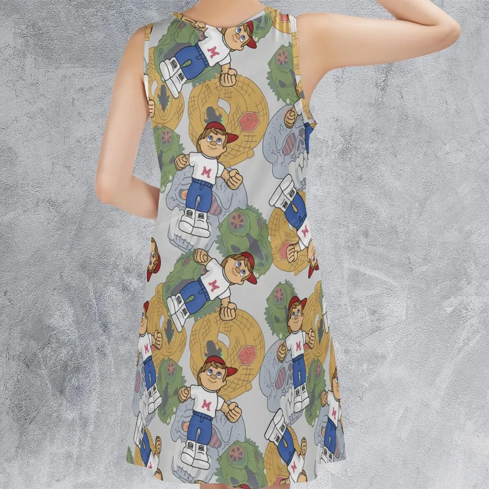 Mighty Max Monster Sleeveless Dress - 3