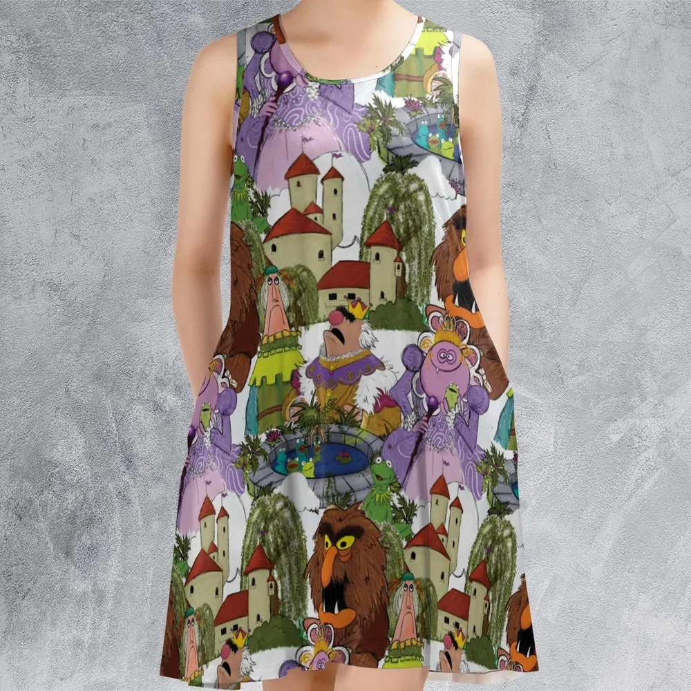 The Frog Prince Tales from Muppetland Sleeveless Dress - 2