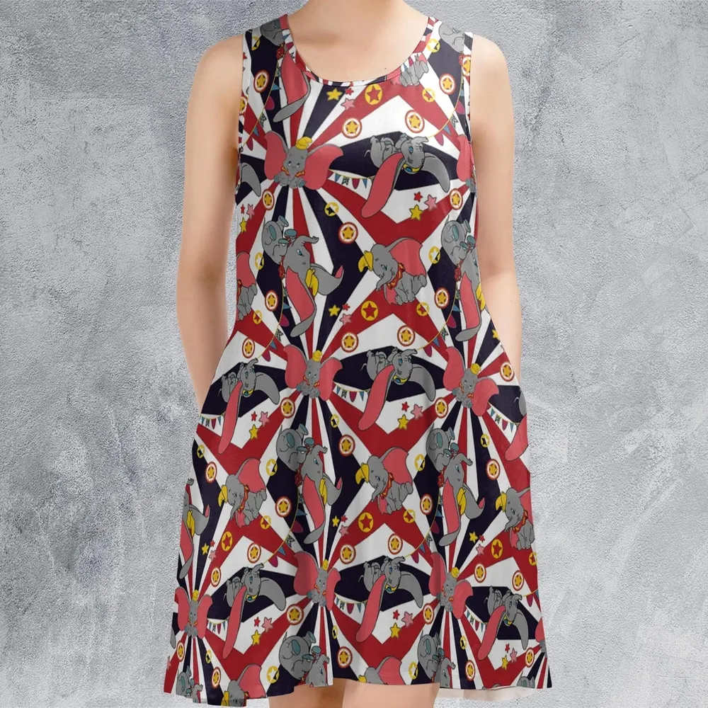 Dumbo's Circus Sleeveless Dress - 2