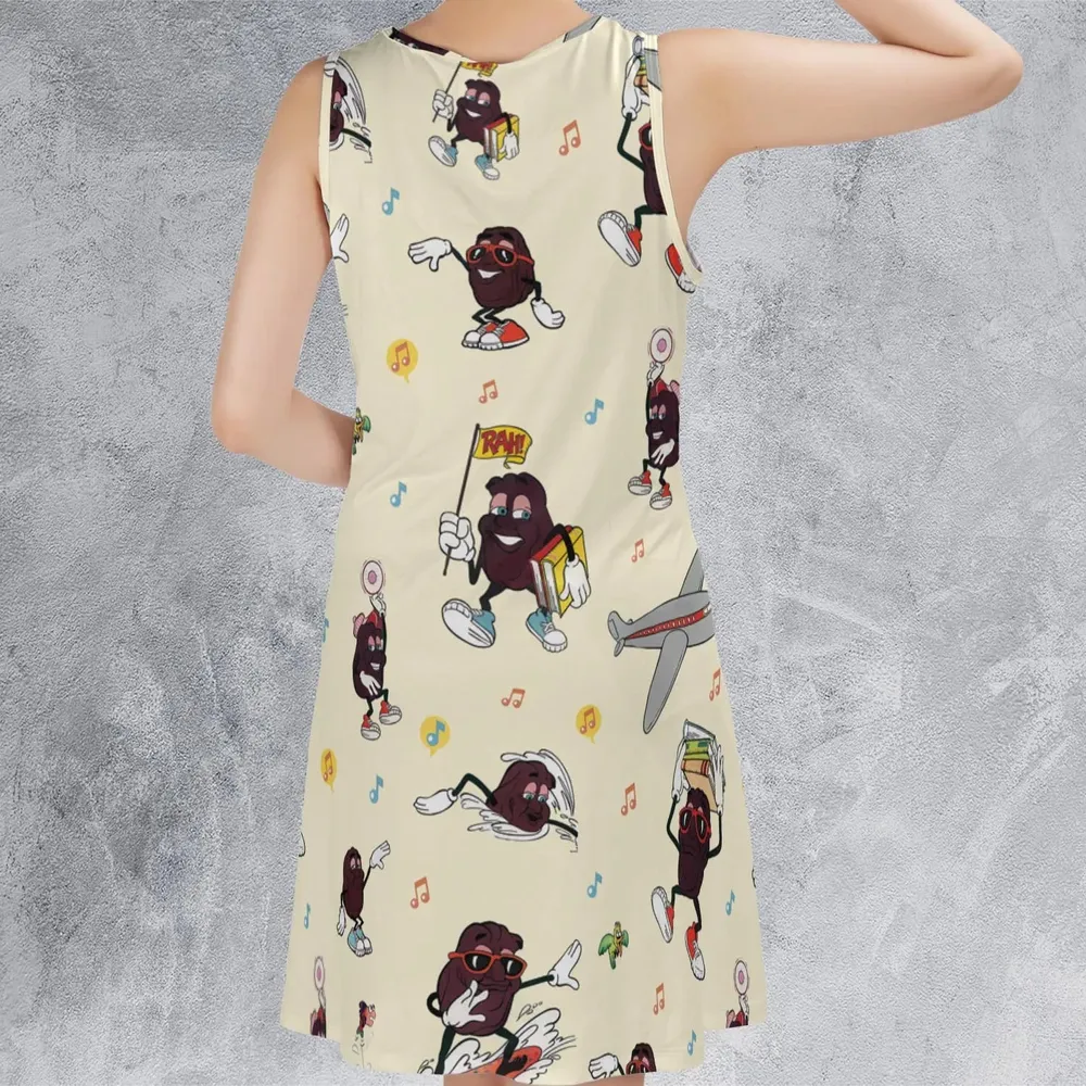 Hardee's california Raisins Mascots Sleeveless Dress - 3