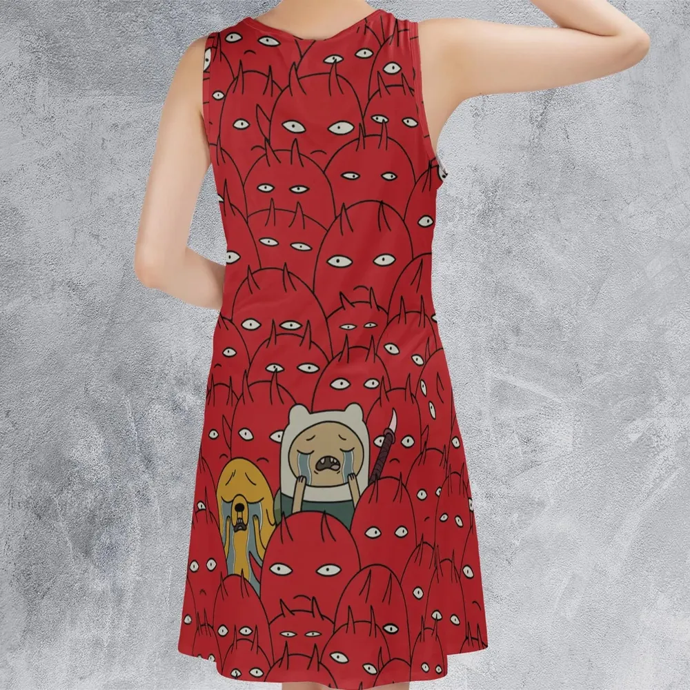 At Hell Adventure Time Sleeveless Dress - 3