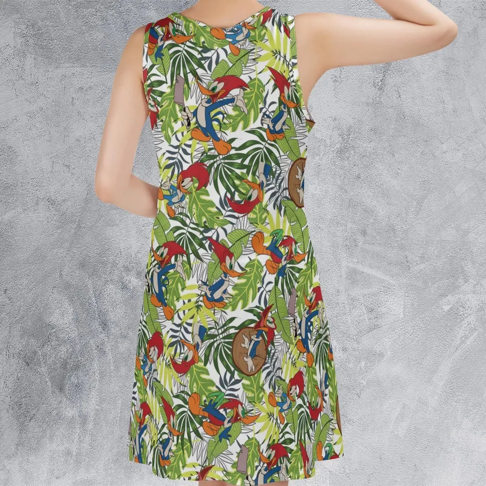 The New Woody Woodpecker Show Sleeveless Dress - 3