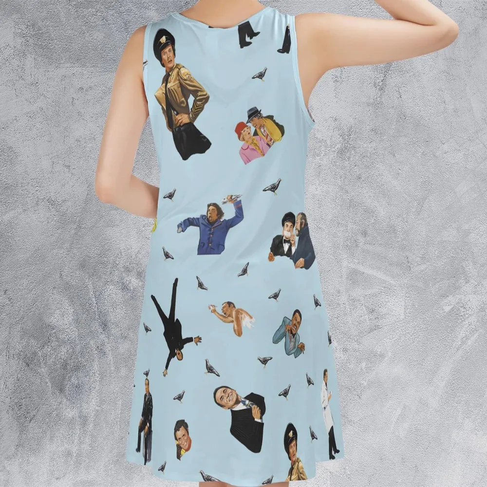 High Anxiety Characters Sleeveless Dress - 3