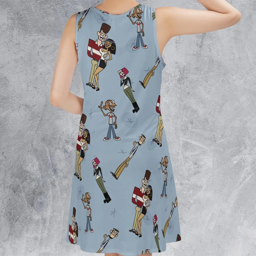 Say What Now Clone High Sleeveless Dress - 3
