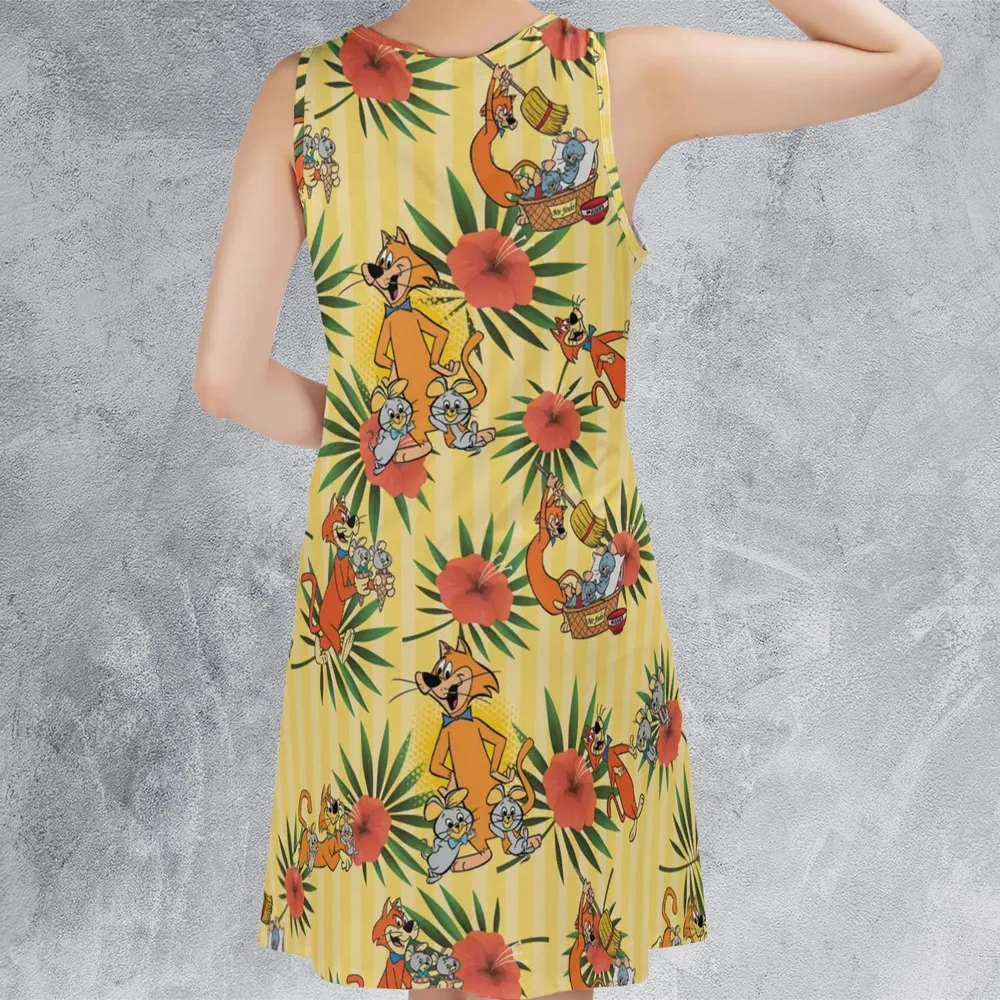 Pixie And Dixie And Mr. Jinks Sleeveless Dress - 3