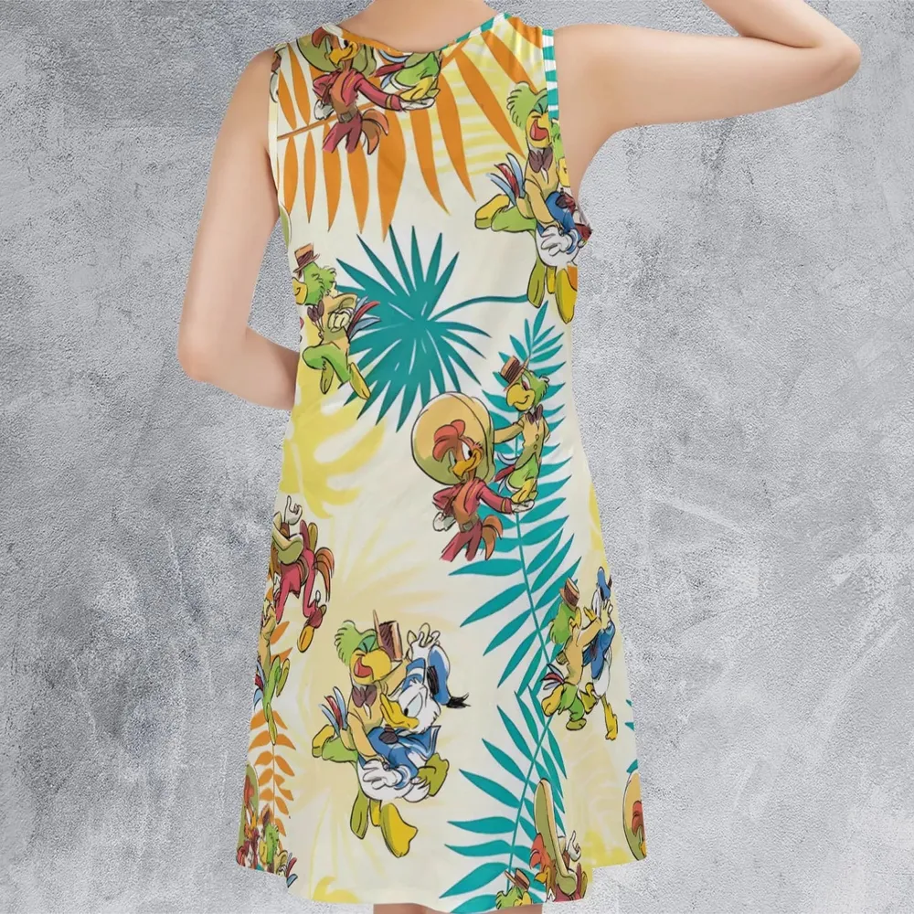 Tropical The Three Caballeros Sleeveless Dress - 3