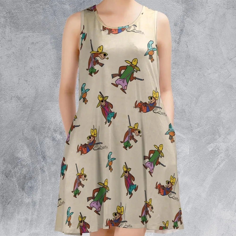 Hillbilly Cool Paw Rugg Sleeveless Dress - 2
