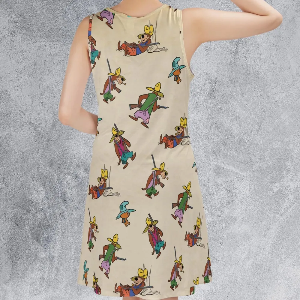 Hillbilly Cool Paw Rugg Sleeveless Dress - 3