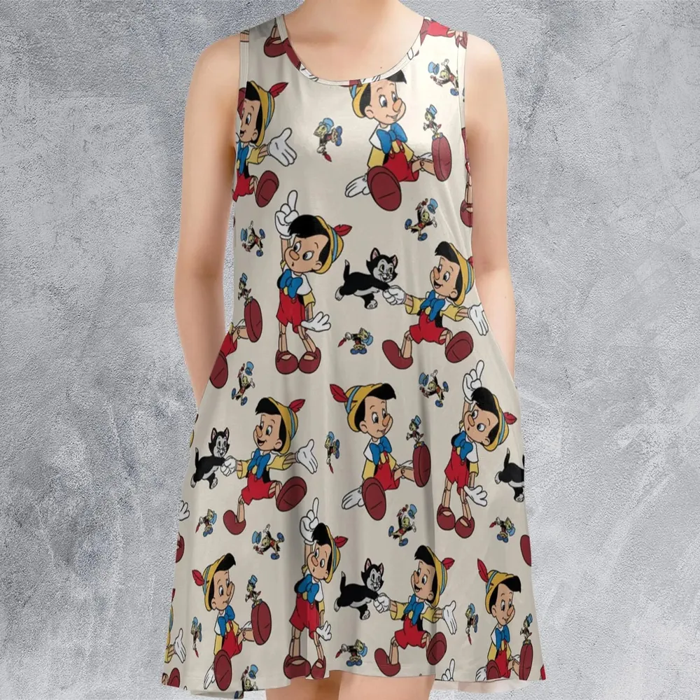 Whimsy Wear Pinocchio Sleeveless Dress - 2