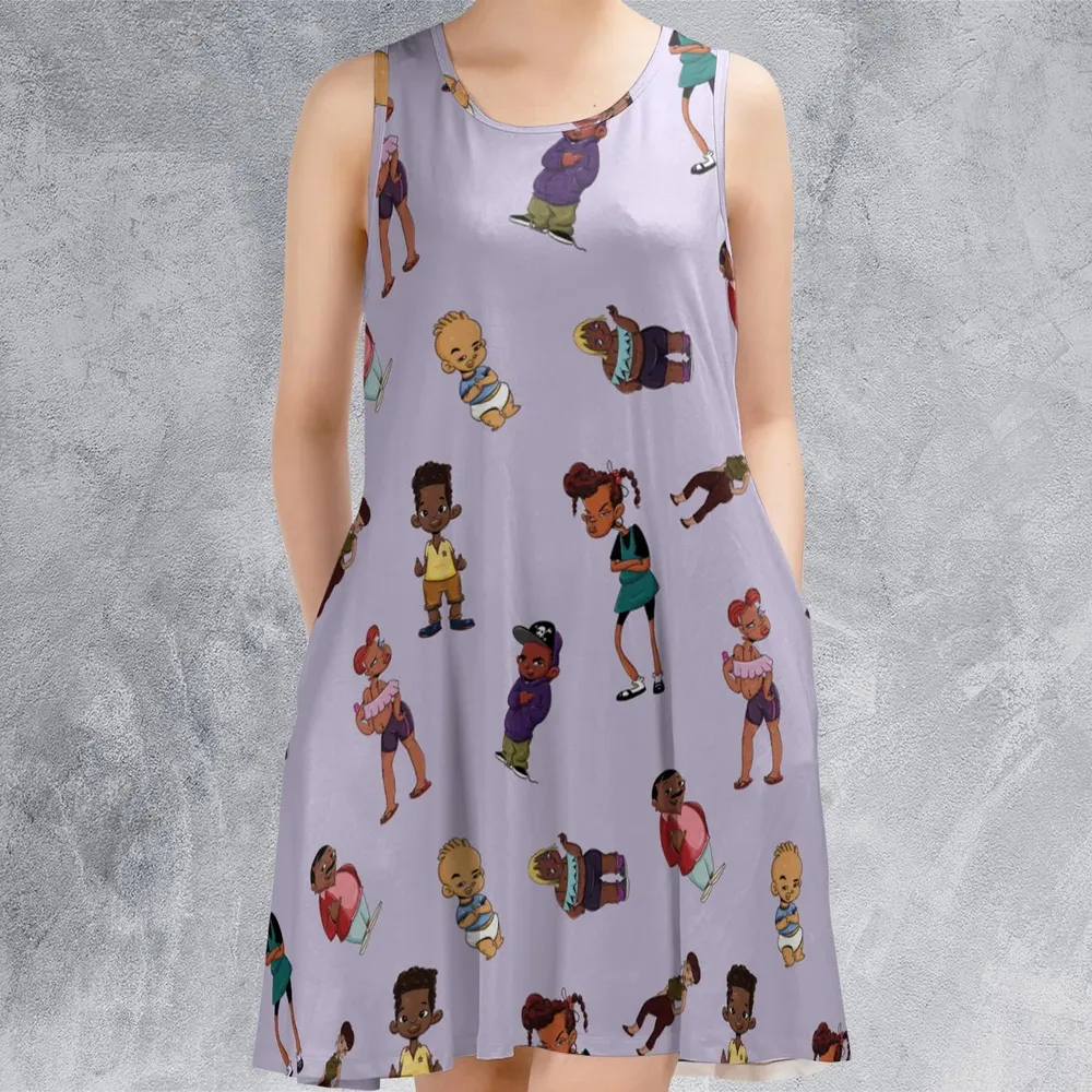 Bebe's Kids Characters Sleeveless Dress - 2