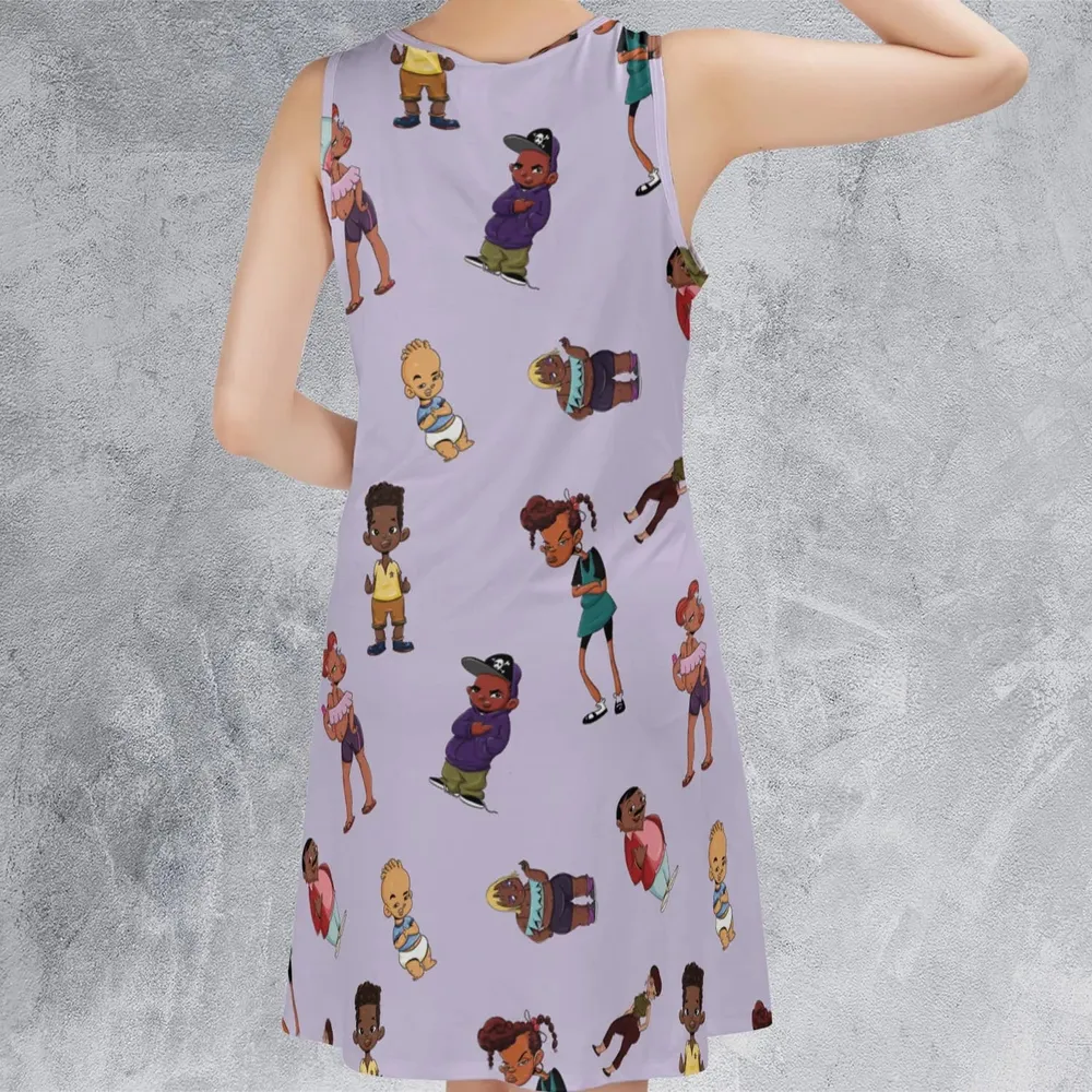 Bebe's Kids Characters Sleeveless Dress - 3