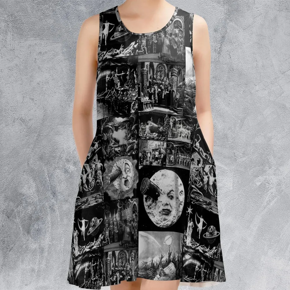 Le Voyage Dans La Lune 1902 Sleeveless Dress - 2