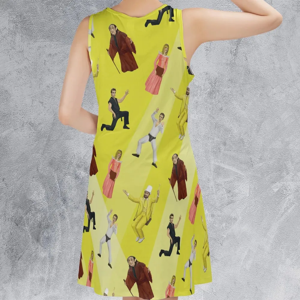 The Nightman Cometh Sleeveless Dress - 3