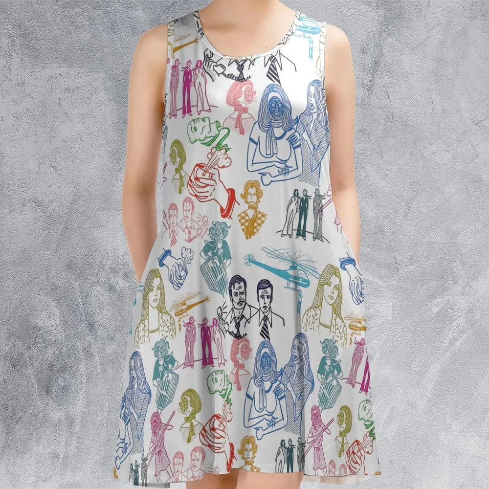 She Has The Strength To Do Anything The Bionic Woman Sleeveless Dress - 2