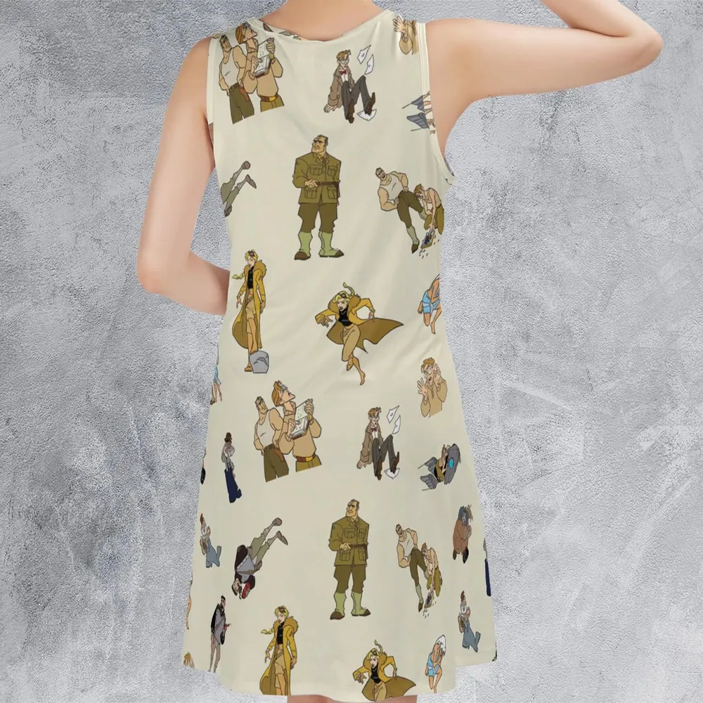 Adventure In Atlantis The Lost Empire Sleeveless Dress - 3