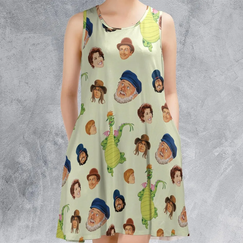 Pete's Dragon Characters Sleeveless Dress - 2