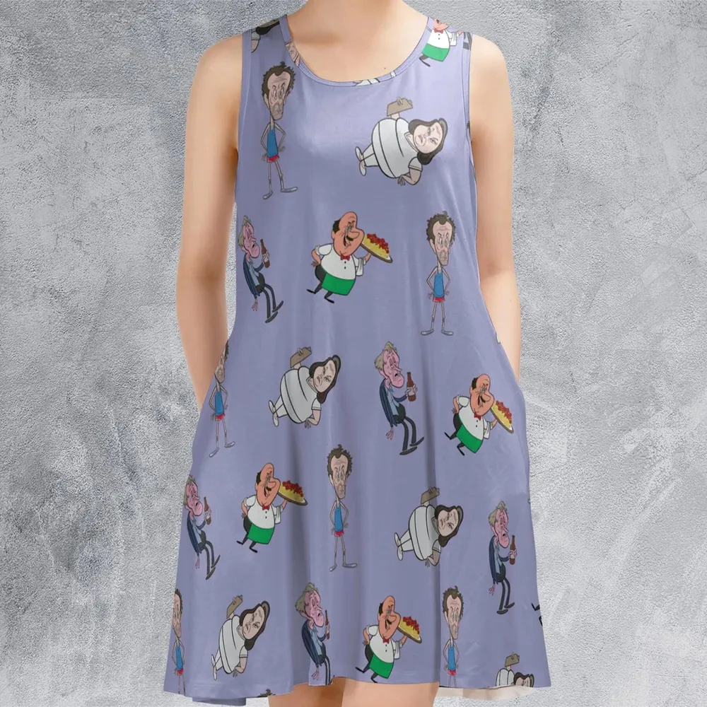 The Ricky Gervais Show Sleeveless Dress - 2