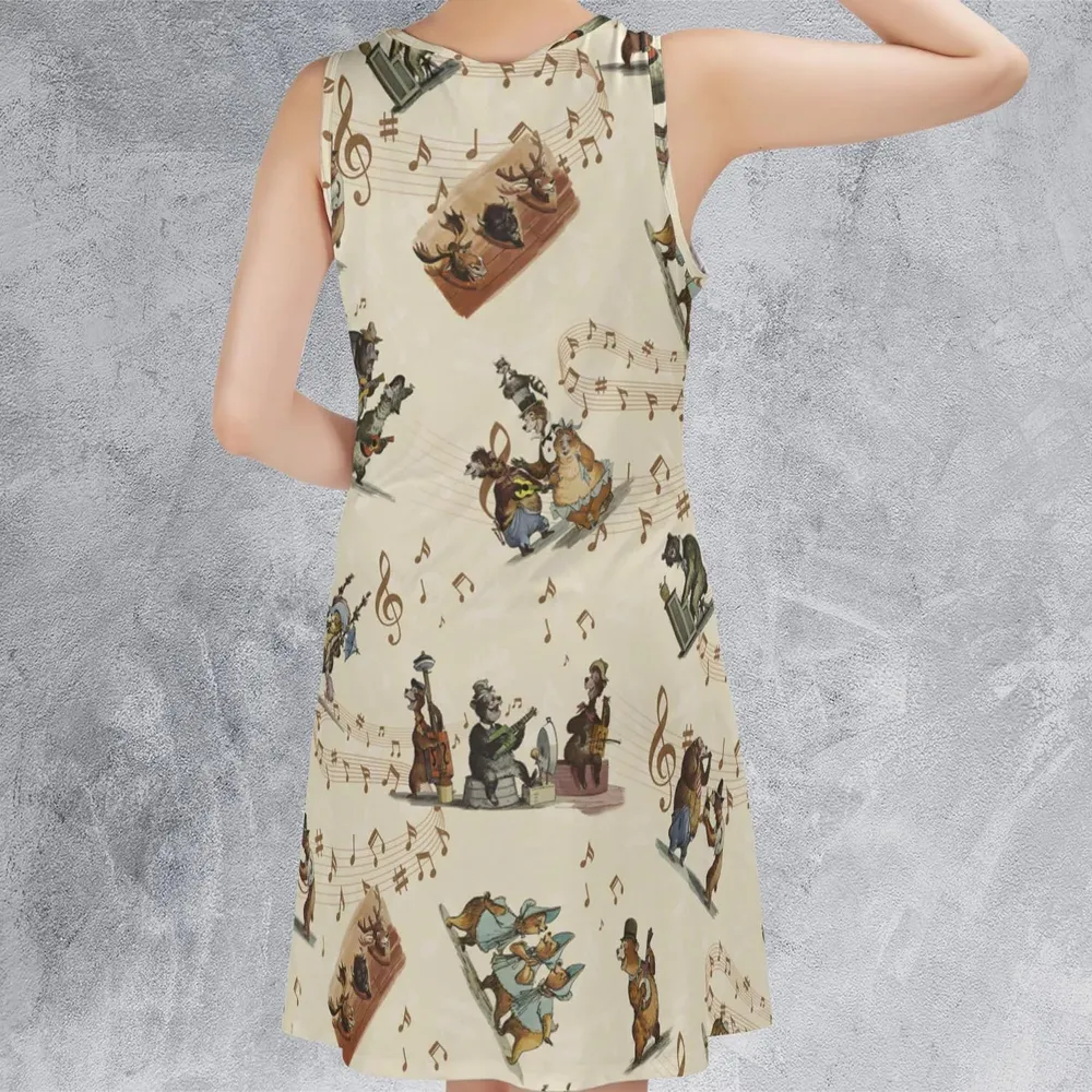 Country Bear Jamboree Sleeveless Dress - 3