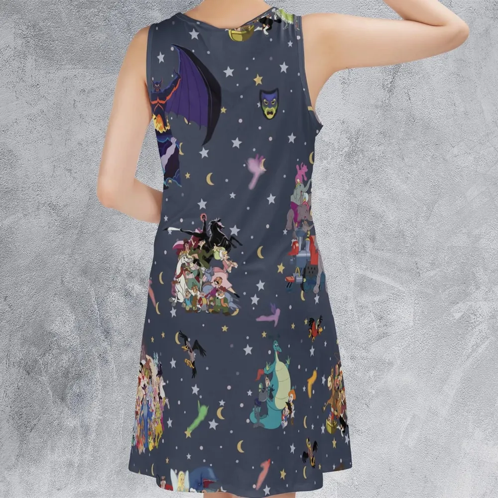 Classic Cartoon 1937-1949 Sleeveless Dress - 3