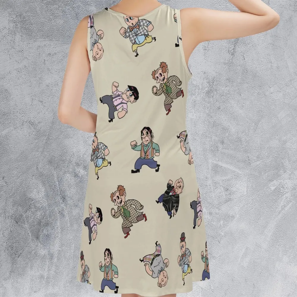 Stooges Forever The Three Stooges Sleeveless Dress - 3