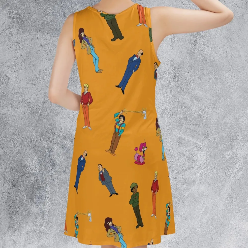 Mork Madness Mork and Mindy Sleeveless Dress - 3
