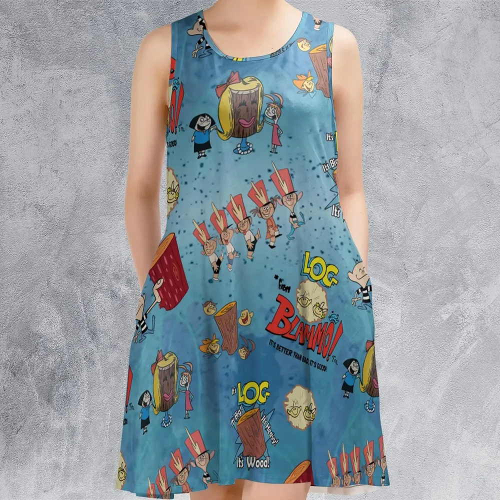It's Log It's Big It's Heavy Sleeveless Dress - 2