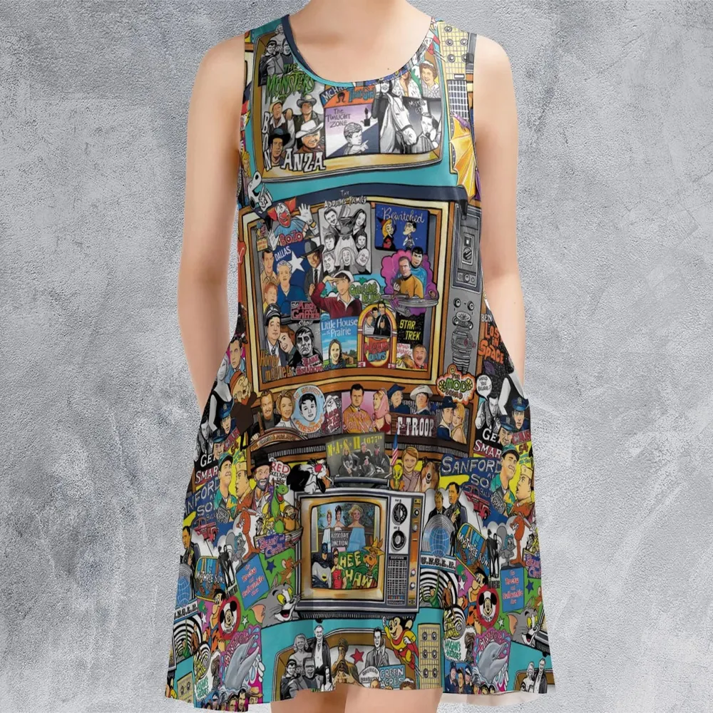 Timeless Memories of TV Sleeveless Dress - 2