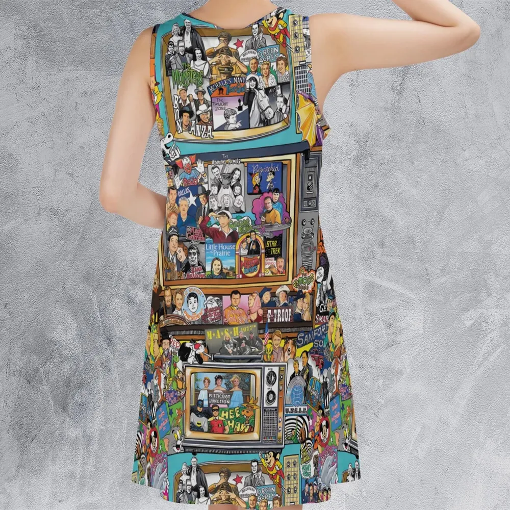 Timeless Memories of TV Sleeveless Dress - 3