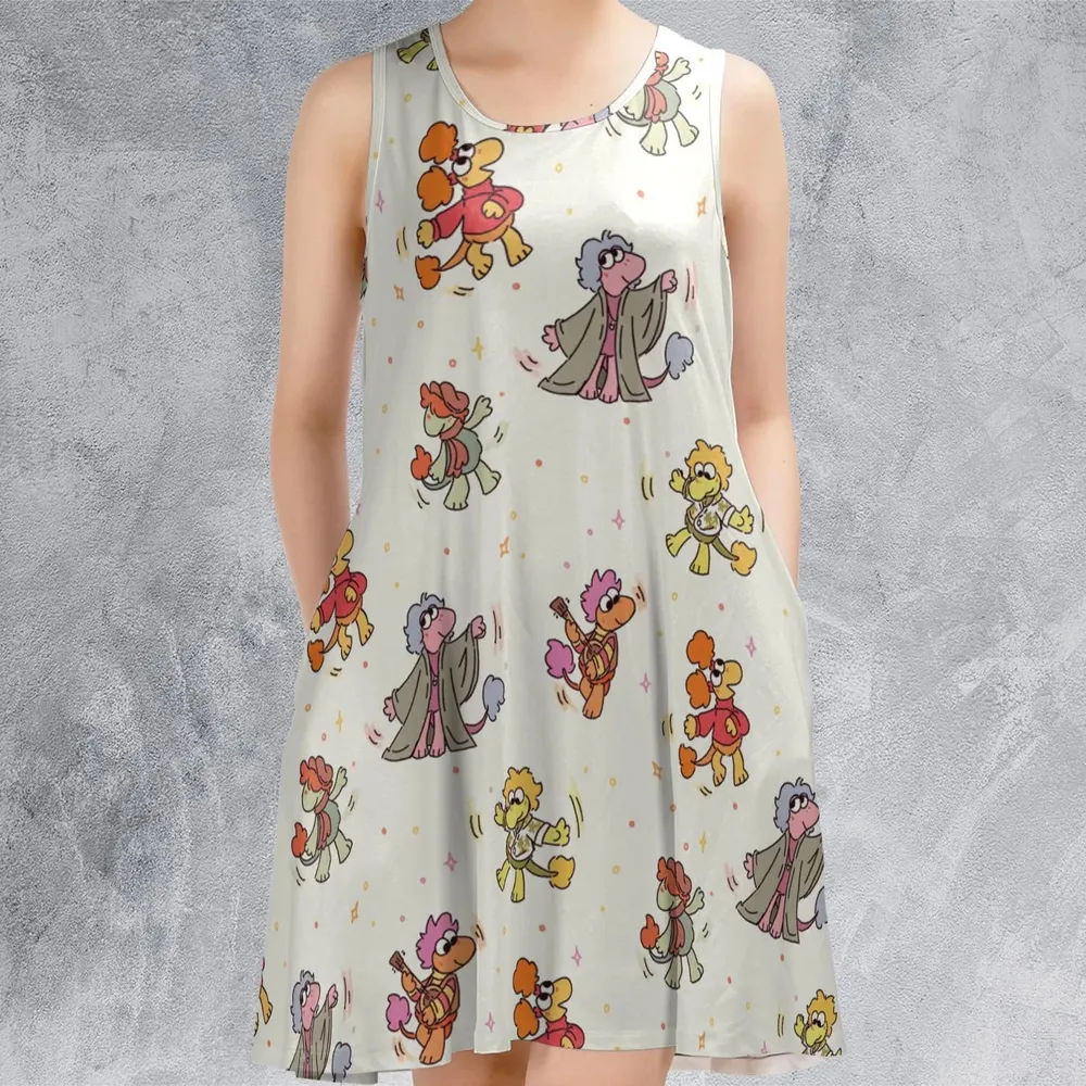 Dance Your Cares Away Sleeveless Dress - 2