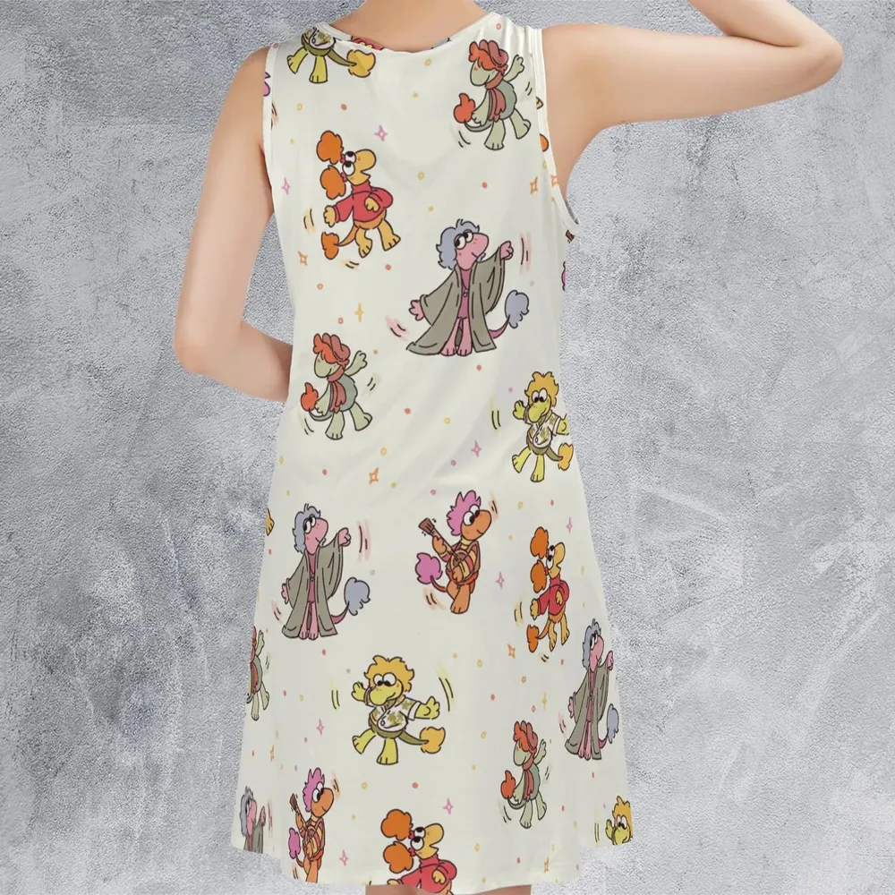 Dance Your Cares Away Sleeveless Dress - 3