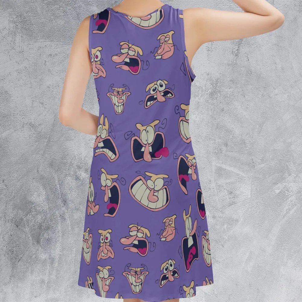 The Noise Pizza Tower Sleeveless Dress - 3