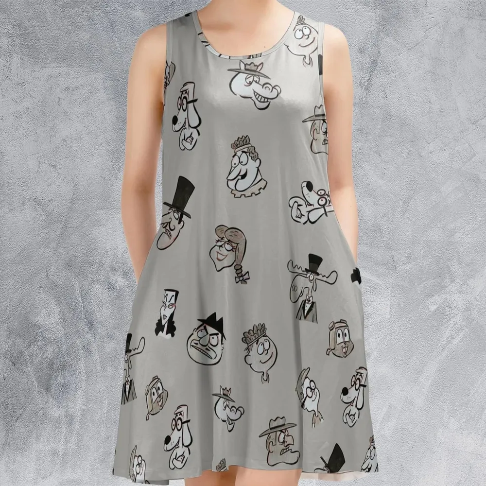 Jay Ward Tribute Sleeveless Dress - 2