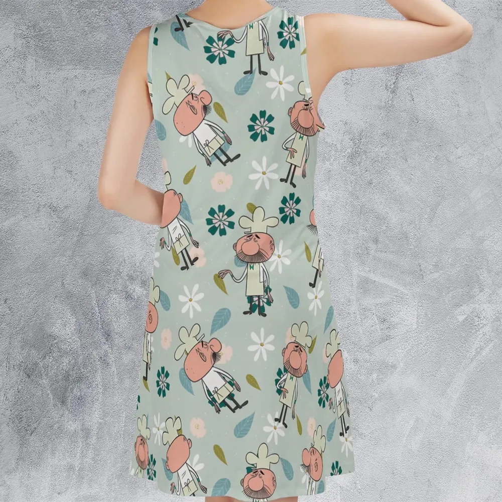 Old Bill Peabody's Improbable History Sleeveless Dress - 3