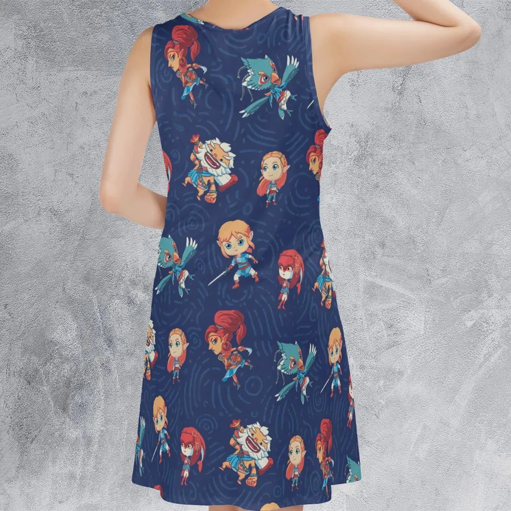 Legend The Legend of Zelda Sleeveless Dress - 3