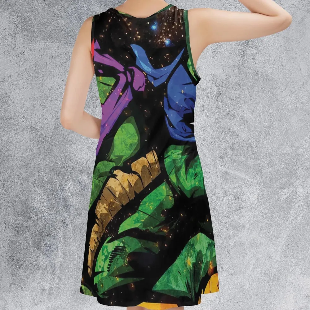 Four Ninja Turtles TMNT Sleeveless Dress - 3