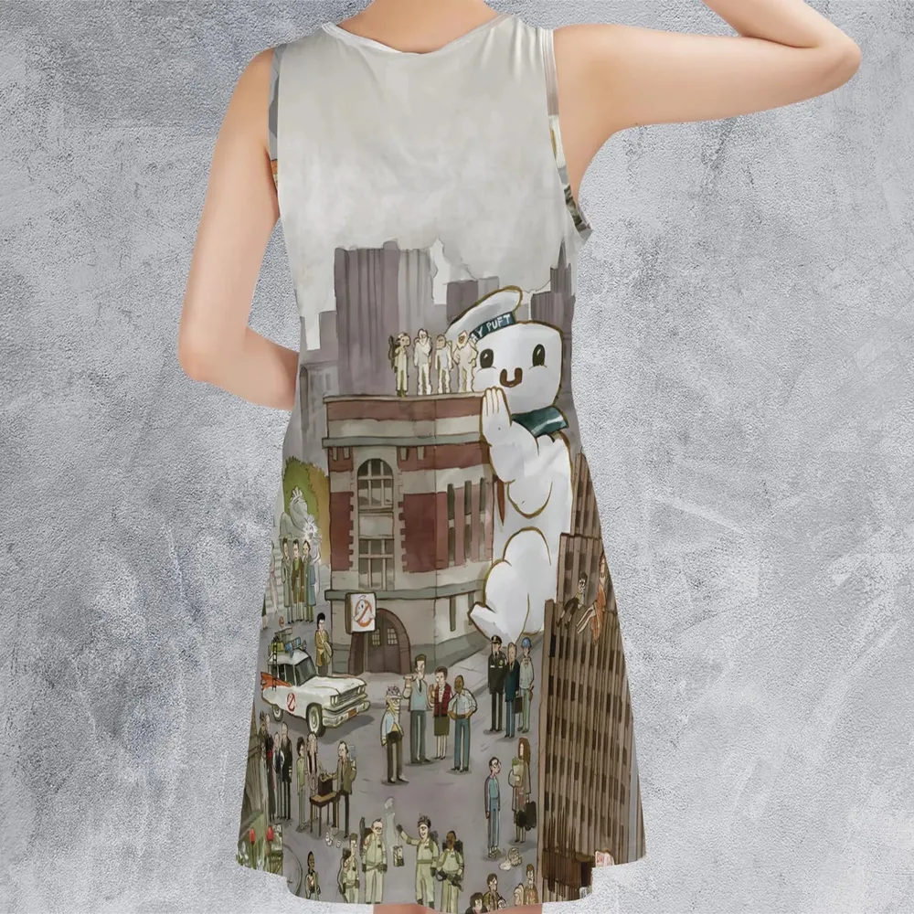 Ghostbusterland Ghostbusters Sleeveless Dress - 3