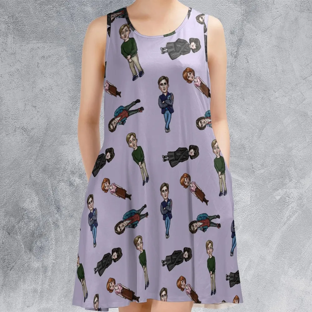 Cult Classic The Breakfast Club Sleeveless Dress - 2