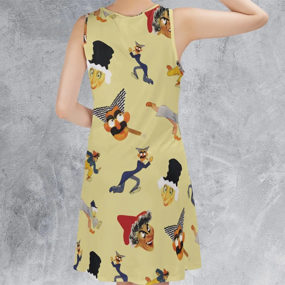 Room Service The Marx Bros Sleeveless Dress - 3