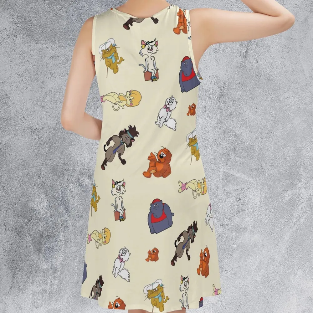 Heathcliff and the Catillac Cats Sleeveless Dress - 3
